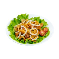 Салат из грибов и овощей (опята)